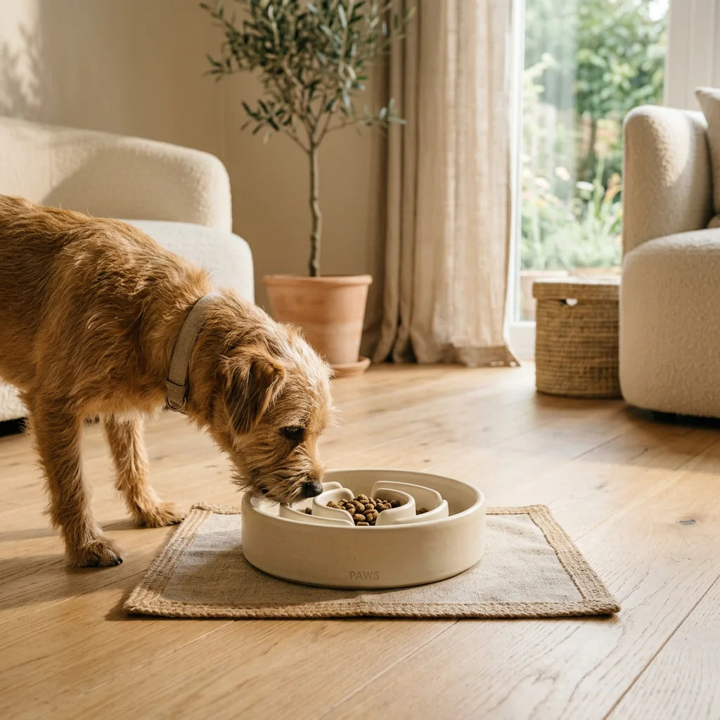 CalmLick™ Ceramic Slow Feeder Bowl