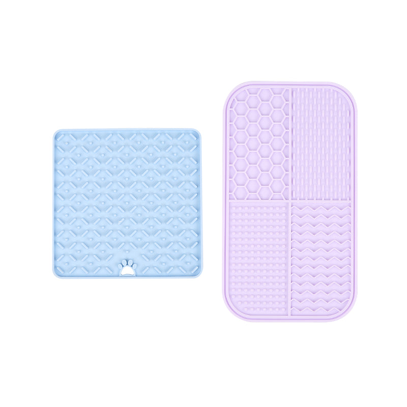 CalmLick™ Rectangle Suction Lick Mat – Perfect for Grooming