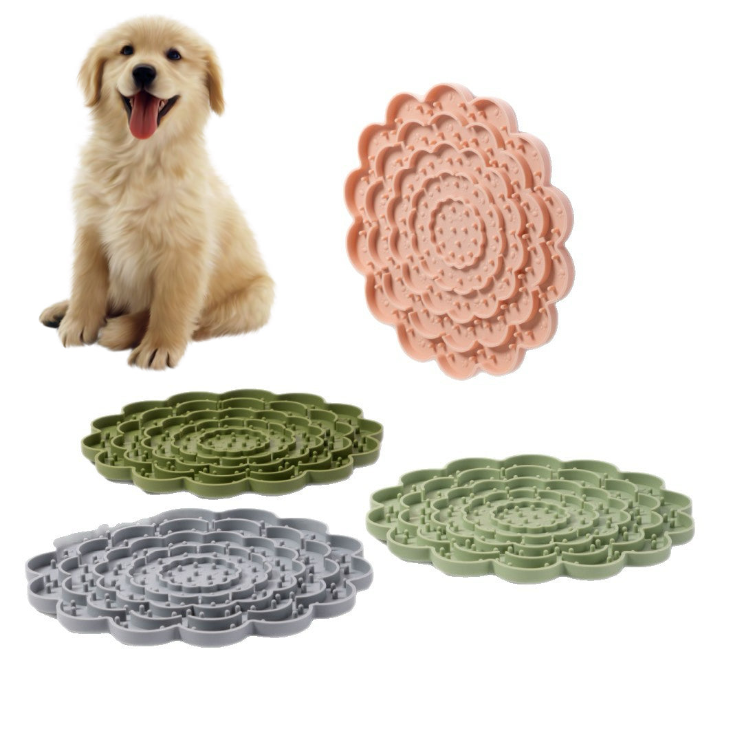 CalmLick™ Sunflower Silicone Lick Mat for Anxiety Relief